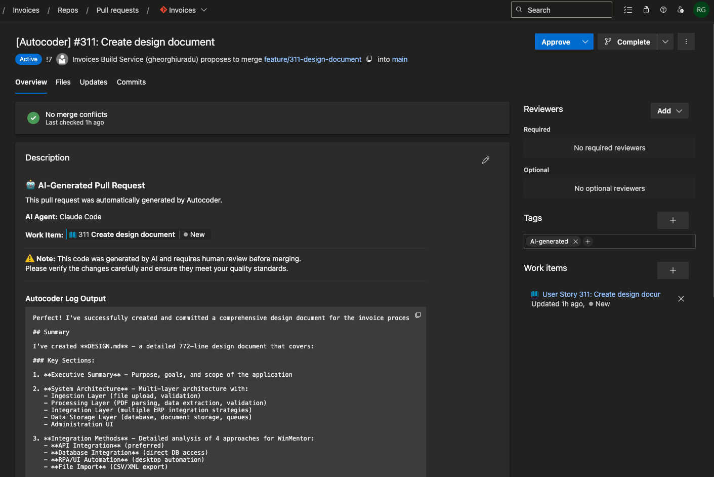 Autocoder Pull Request Example